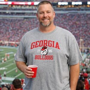Georgia Bulldogs T-Shirt - Show Your Team Spirit in Style! Size XL. EUC